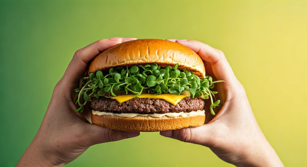 Microgreen Burger Recipe: How to Upgrade Your Burger with One Secret Ingredient