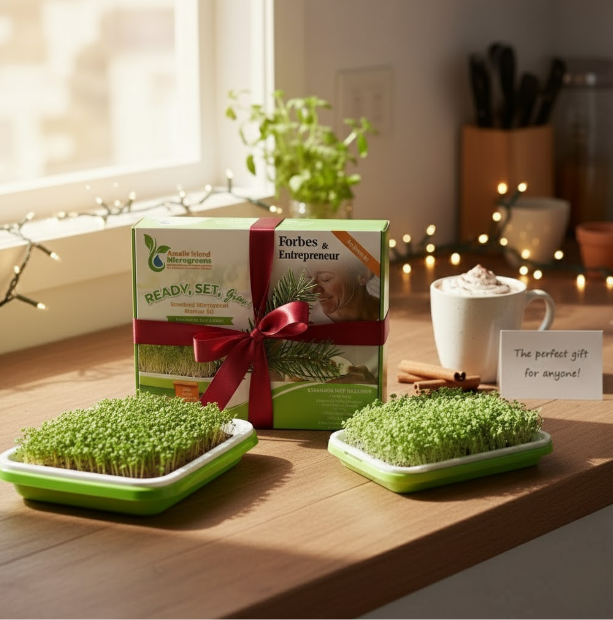The Island Microgreens Year of Growth Gift Bundle - 6 MONTHS